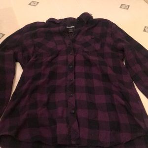 Flannel button down